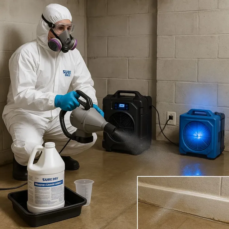 Sanitization and Odor Removal process in Oregon, OH