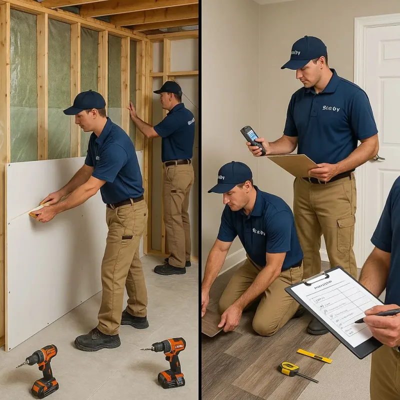 Repairs and Reconstruction process in Oregon, OH